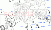 Cylinder Block And Plugs (Solihull Plant Build) (2.0L I4 High DOHC AJ200 Petrol, 2&hellip;