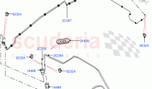 Rear Brake Pipes (Nitra Plant Build) (LHD) ((V) FROMK2000001, (V) TOL2999999)