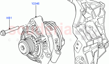 Alternator And Mountings (Lion Diesel 2.7 V6 (140KW), 3.0 V6 Diesel) ((V) FROMAA00&hellip;