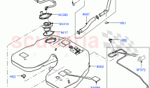 Fuel Tank & Related Parts (5.0L OHC SGDI SC V8 Petrol - AJ133, 5.0 Petrol AJ133 DO&hellip;