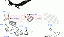 Exhaust System (Front Section) (2.0L I4 DSL MID DOHC AJ200, Itatiaia (Brazil), 2.0&hellip;