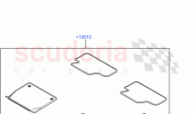 Floor Trim (Halewood (UK), Front Floor Mats-Union Flag Red, Front Floor Mats-Union&hellip;