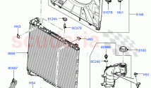 Radiator/Coolant Overflow Container (5.0L OHC SGDI NA V8 Petrol - AJ133)