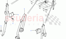 Rear Seat Belts (Station Wagon - 5 Door, 110