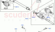 Drive Shaft - Front Axle Drive (1.5L AJ20P3 Petrol High PHEV, Halewood (UK), 1.5L &hellip;