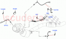 Exhaust Sensors And Modules (Nitra Plant Build) (3.0L AJ20P6 Petrol High, China N6&hellip;