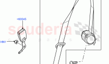 Rear Seat Belts (All Third Row Seating) ((V) FROMAA000001)
