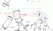 Intercooler/Air Ducts And Hoses (2.0L AJ20D4 Diesel LF PTA, Halewood (UK), 2.0L AJ&hellip;