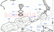 Fuel Tank & Related Parts (Cologne V6 4.0 EFI (SOHC)) ((V) FROMAA000001)