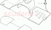 Carpets - Front Floor (With Carpet Floor Covering Level 1) ((V) FROM7A000001)