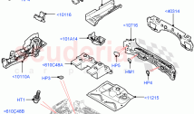 Floor Pan - Centre And Rear (Nitra Plant Build) ((V) FROMK2000001)