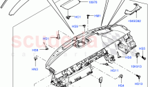 Instrument Panel (Upper, External) (Halewood (UK), Head Up Display) ((V) FROMFH000&hellip;