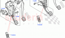 Brake And Clutch Controls (All 6 Speed Manual Volvo M66, Halewood (UK), Unique Met&hellip;