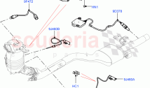 Exhaust Sensors And Modules (2.0L I4 DSL MID DOHC AJ200, EU6 + DPF Emissions, Japa&hellip;