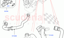 EGR Cooling System (Solihull Plant Build) (2.0L I4 DSL HIGH DOHC AJ200) ((V) FROMK&hellip;