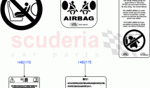 Labels (Air Bag) (Halewood (UK))