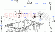Oil Pan/Oil Level Indicator (AJ Petrol 4.4 V8 EFI (220KW))