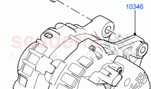 Alternator And Mountings (3.0L AJ20D6 Diesel High, Less Electric Engine Battery)