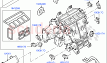 Heater/Air Cond.Internal Components (Heater Main Unit)
