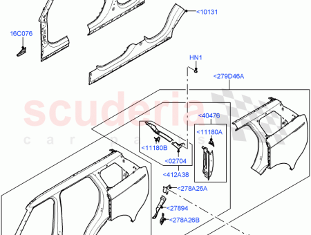 Photo of PILLAR FRONT BODY OUTER…