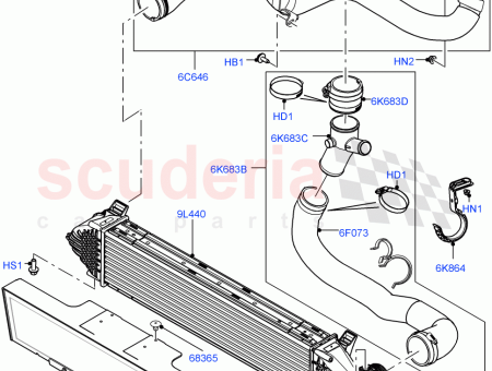 Photo of BRACKET CHARGE AIR COOLER…