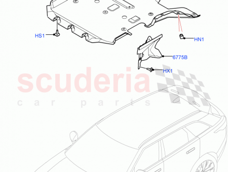 Photo of SHIELD ENGINE COMPARTMENT SPLASH…