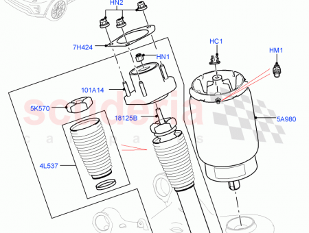 Photo of SHOCK ABSORBER REAR…