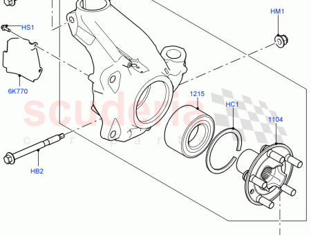 Photo of KNUCKLE FRONT WHEEL…