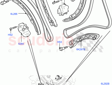 Photo of SCP GUIDE TIMING CHAIN LR051011…