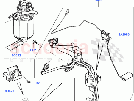 Fuel Pump Assembly With Sending Unit For Land Rover Range Rover 5.0L V8 (2010-2012) - Petrol, Direct Replacement