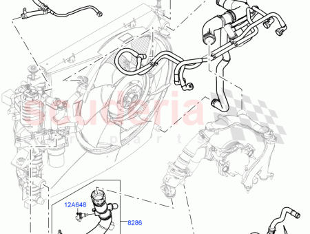 Photo of BRACKET COOLING HOSE…