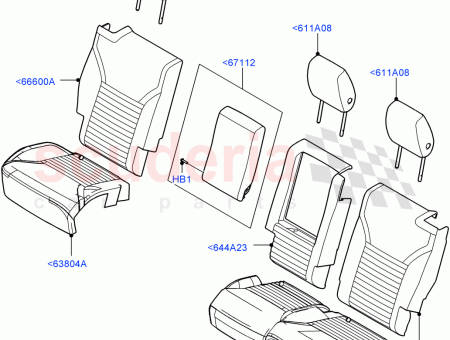 Photo of ARMREST REAR SEAT…