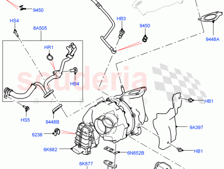 Photo of BRACKET TURBOCHARGER…