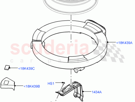 Photo of BRACKET SPARE WHEEL CARRIER…
