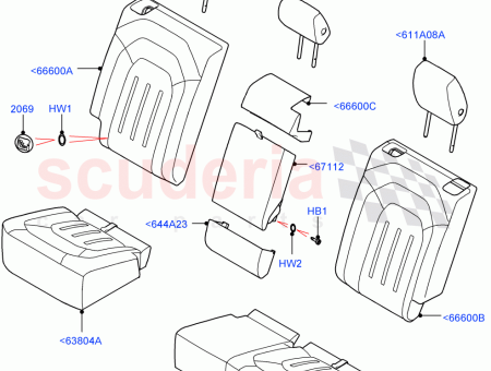 Photo of COVER REAR SEAT BACK…