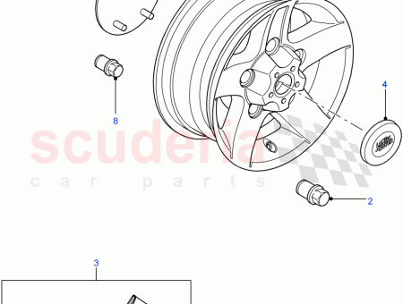 Photo of BRACKET SPARE WHEEL MOUNTING…