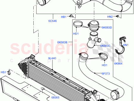 Photo of BRACKET CHARGE AIR COOLER…