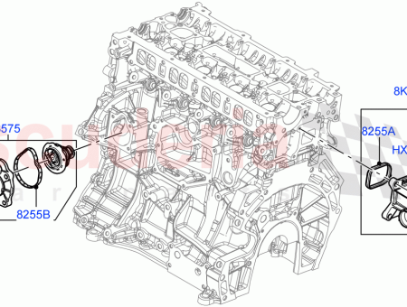 Photo of SENSOR ENGINE COOLANT TEMPERATURE…