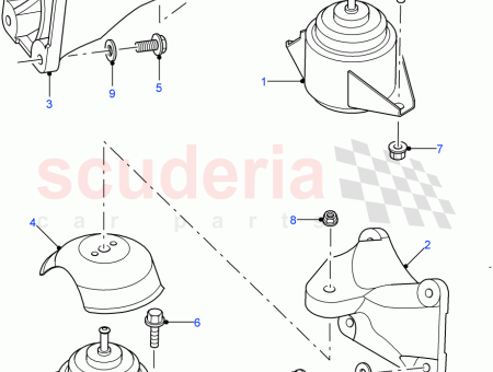 Photo of BRACKET ENGINE FRONT SUPPORT…