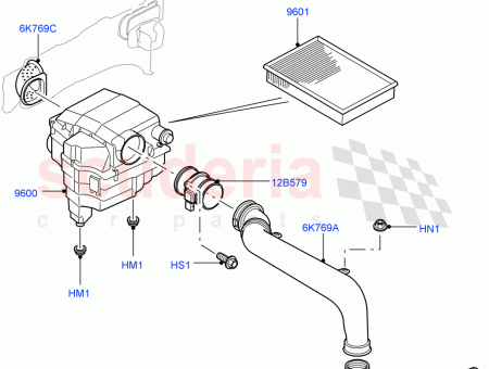Photo of TUBE AIR CLEANER INTAKE…