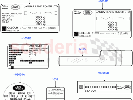 Photo of Label Vehicle Identification…