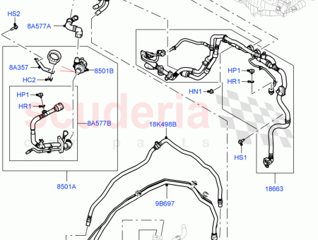 Photo of HOSE AUXILIARY HEATER OUTLET…