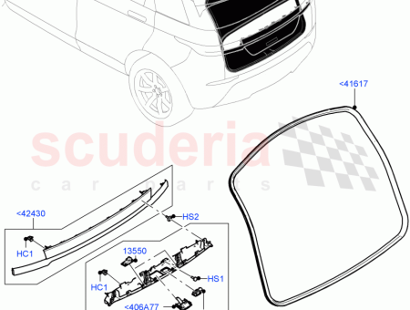Photo of MOULDING TAILGATE OUTSIDE…