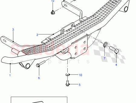Photo of BRACKET TOW BAR MOUNTING…