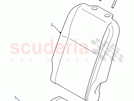 Photo of COVER REAR SEAT CUSHION…
