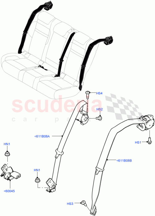 Part Diagram for Land Rover LR149785