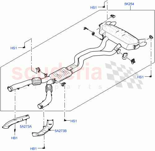 Part Diagram for Land Rover LR174718