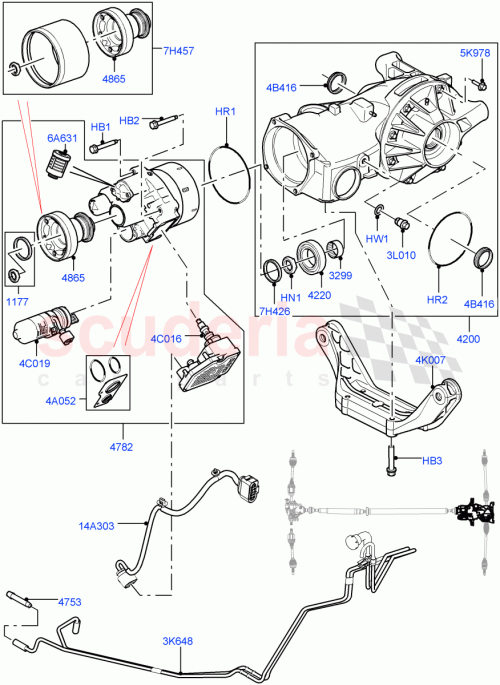 Part Diagram for Land Rover LR139486
