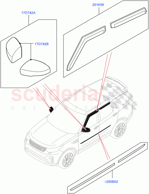 Part Diagram for Land Rover VPLAB0132