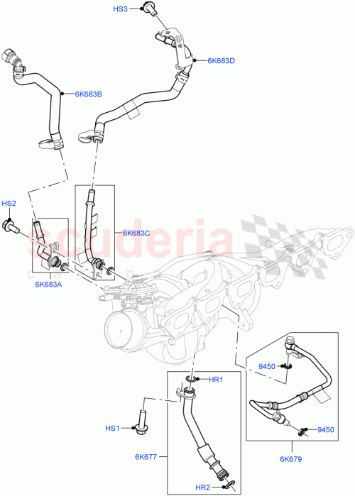 Part Diagram for Land Rover LR150102